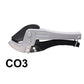 Cutter di tubi Breitmaul-PVC con chiusura di sicurezza