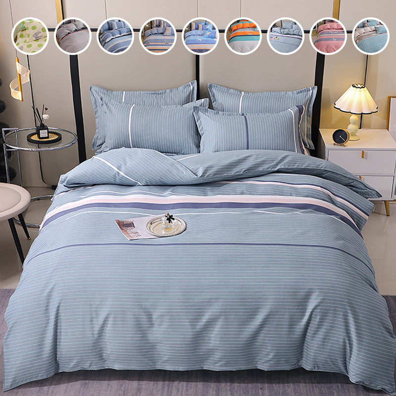 Ensembles de linge de lit confortable imprimées en 4 pièces