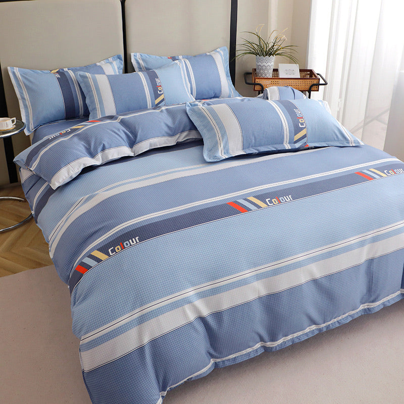 Ensembles de linge de lit confortable imprimées en 4 pièces