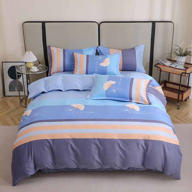 Ensembles de linge de lit confortable imprimées en 4 pièces