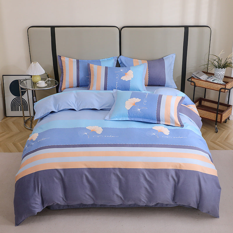 Ensembles de linge de lit confortable imprimées en 4 pièces