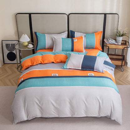 Ensembles de linge de lit confortable imprimées en 4 pièces