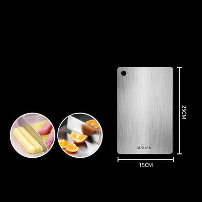 🔥2025 Kitchen Hot Sale 49 % Rabatt🔥Antibakterielles Schneidebrett aus Edelstahl