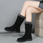 Winterschlussverkauf 🛍️✨ Warme Damenstiefel mit seitlichem Reißverschluss