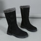 Winterschlussverkauf 🛍️✨ Warme Damenstiefel mit seitlichem Reißverschluss