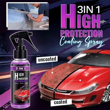 Spray per rivestimento per auto veloci 3 in 1 di protezione ad alta protezione