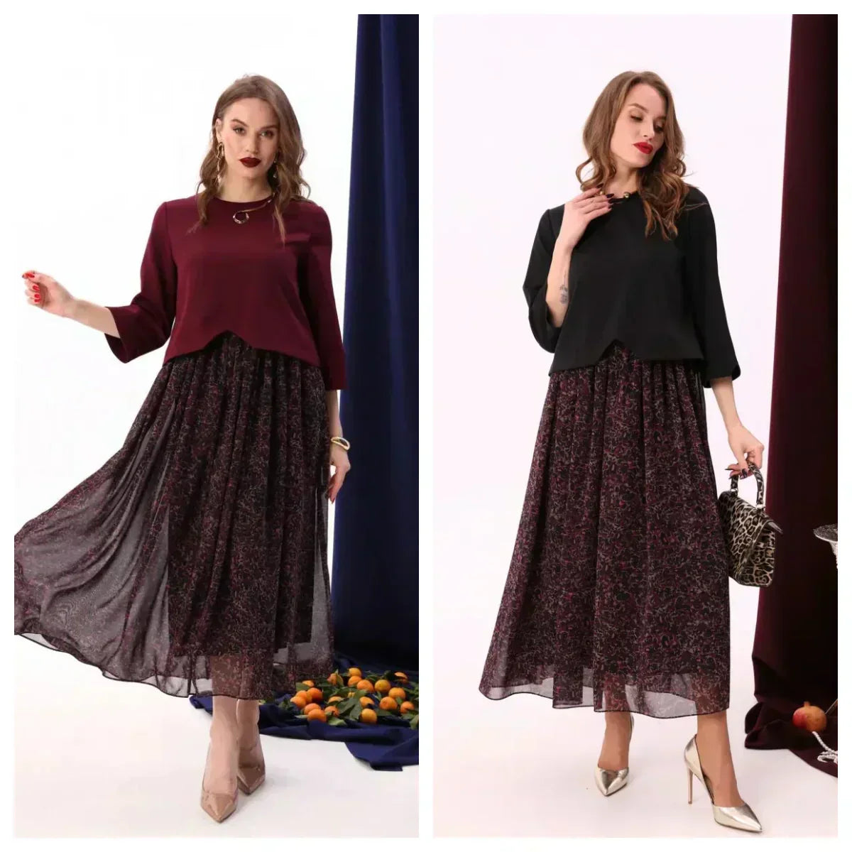 🌟50 % Rabatt: Elegantes hochwertiges Kleid