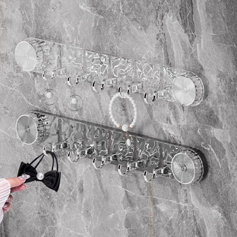 💖Offerta limitata 50% di sconto💖Gancio a ventosa rotante ondulato senza fori