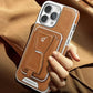 Descuento navideño 50% OFF🔥Funda de cuero de lujo para iPhone con correa magnética extraíble