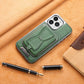 Descuento navideño 50% OFF🔥Funda de cuero de lujo para iPhone con correa magnética extraíble
