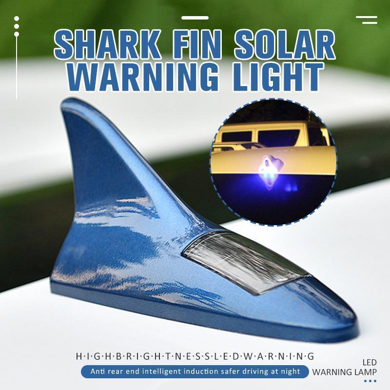 🚗 50% RABATT! 🦈 Solar-Dachantenne – Haifischflossenform & LED-Licht ✨