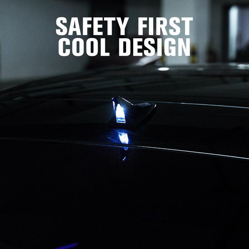 🚗 50% RABATT! 🦈 Solar-Dachantenne – Haifischflossenform & LED-Licht ✨