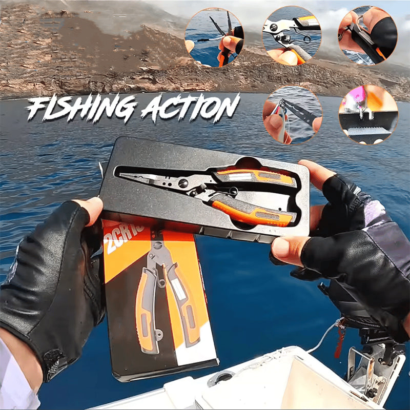 Pinze da pesca multifunzionale in acciaio inossidabile