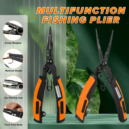 Pinze da pesca multifunzionale in acciaio inossidabile