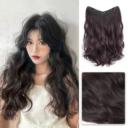 Estensione dei capelli clip-in a forma di U per le donne