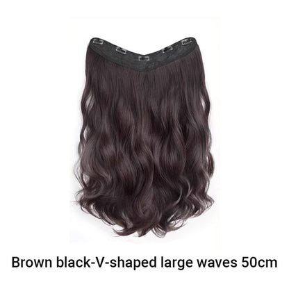 Estensione dei capelli clip-in a forma di U per le donne