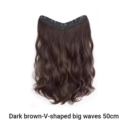 Estensione dei capelli clip-in a forma di U per le donne