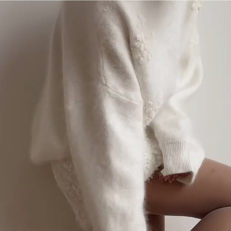 Maglione a maniche lunghe di colore da equitazione da donna