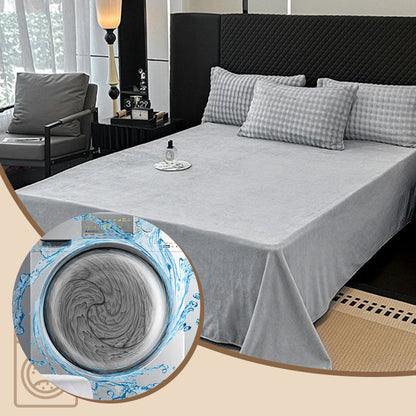 🛏️ 50% RABATT BLACK FRIDAY! ✨ Winter Bettwäsche Set aus Milchvelours - Ultrawarmes Flauschdesign mit Moderner Stickerei für Gemütliche Betten ❄️🌟