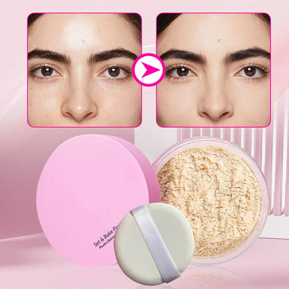 Ambiente cosmetico sciolto in polvere con soffio extra soffice