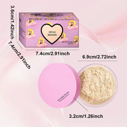 Ambiente cosmetico sciolto in polvere con soffio extra soffice