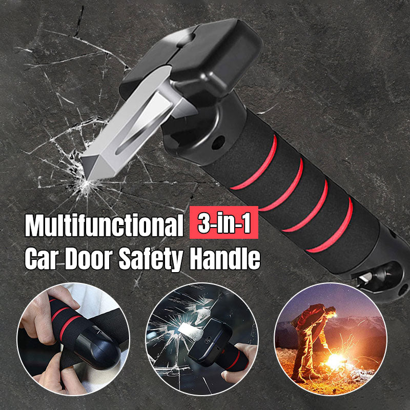 Marteau d'urgence multifonction 3 en 1 pour les portes de voiture