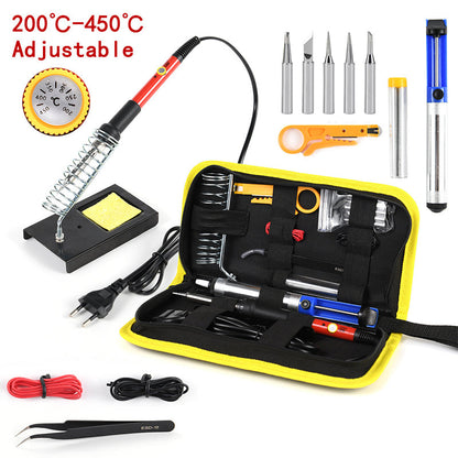 Slow piston set with adjustable temperature