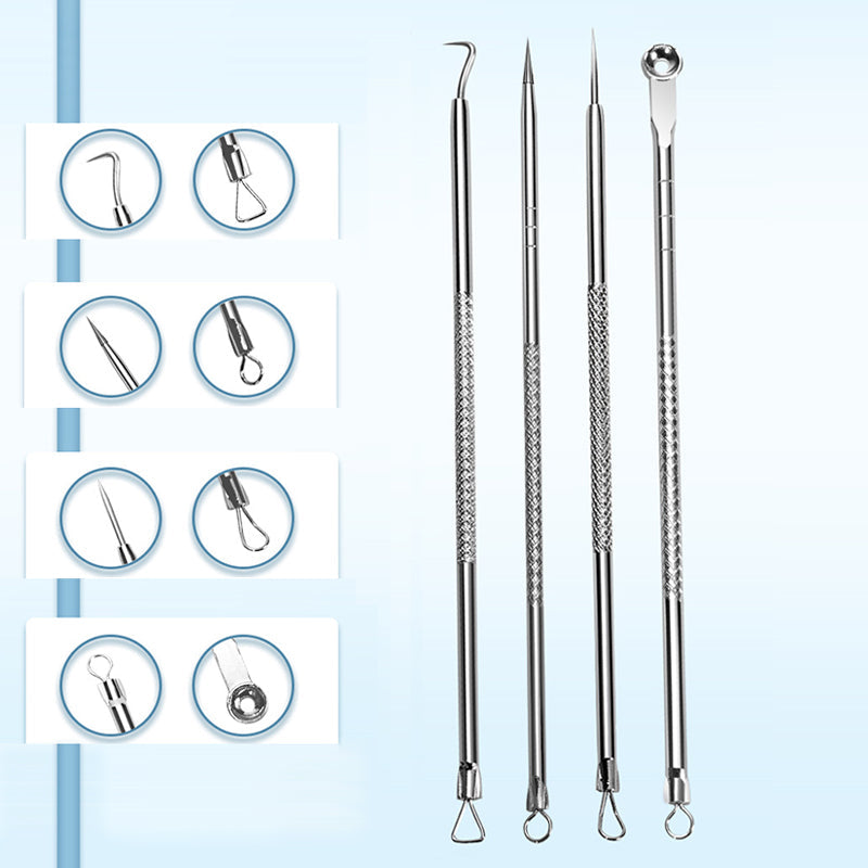 💓 Letzter Tag Rabatt 💥 Medizinische Mitesser-Pinzettenset（7-teiliges Set）