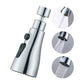 360 grados de grifo de alta presión giratoria + adaptador