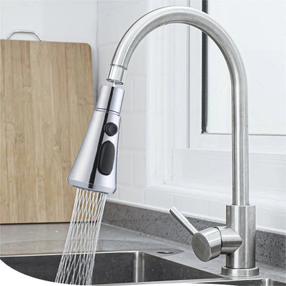 360 grados de grifo de alta presión giratoria + adaptador