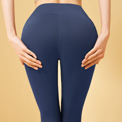 Leggings a forma di figura altamente tagliata con controllo della pancia