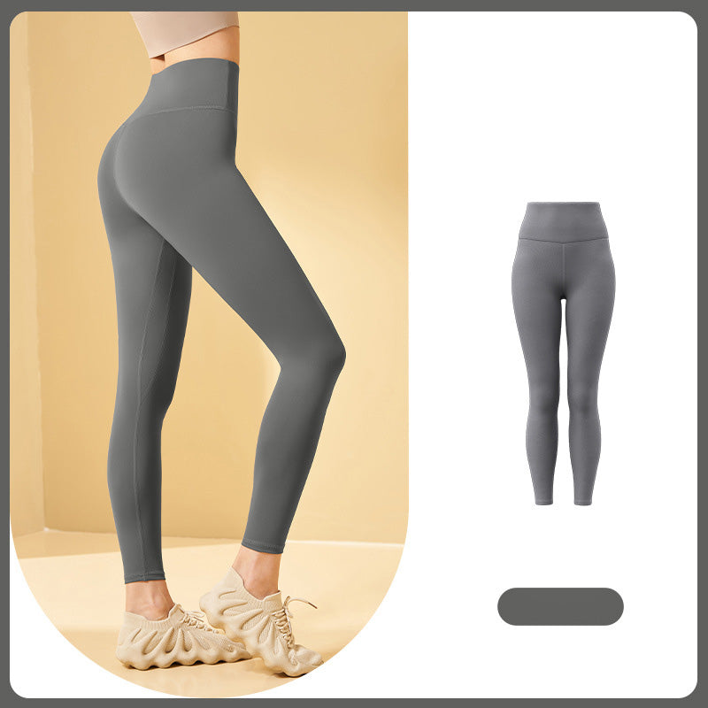 Leggings a forma di figura altamente tagliata con controllo della pancia