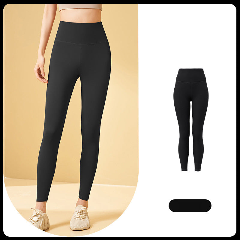 Leggings a forma di figura altamente tagliata con controllo della pancia