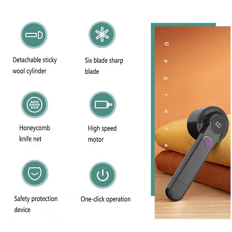 🔥Neie waarme Verkaf - 49% Rabatt🎁 2 an 1 elektresche Fusselentferner