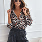 Women's fashion Multicolor printed reversal shirt