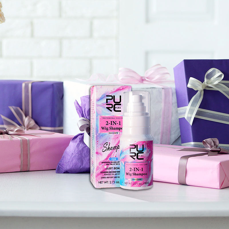 2 in 1 shampoo per la cura delle wig