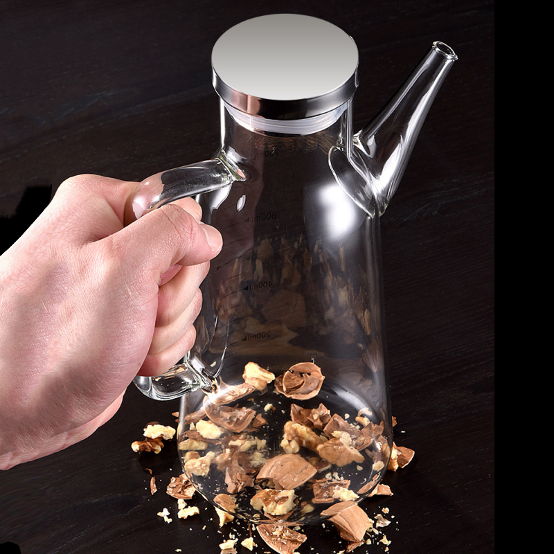 💝Offerta a tempo limitato, acquista di più, ottieni più sconti😍Flacone erogatore per olio con beccuccio antigoccia