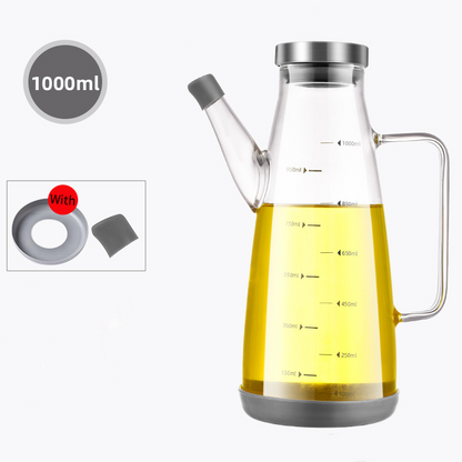 💝Offerta a tempo limitato, acquista di più, ottieni più sconti😍Flacone erogatore per olio con beccuccio antigoccia