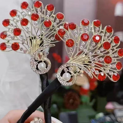 💞Acquista 1 e ricevi 1 gratis🦚Accessorio per capelli alla moda a forma di pavone retrò