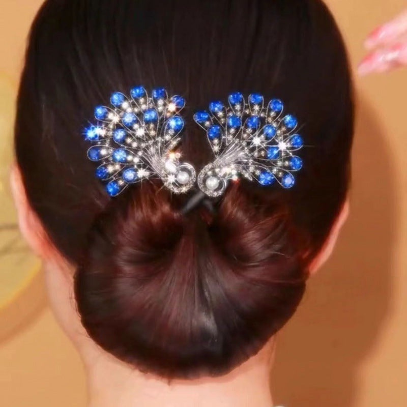 💞Acquista 1 e ricevi 1 gratis🦚Accessorio per capelli alla moda a forma di pavone retrò