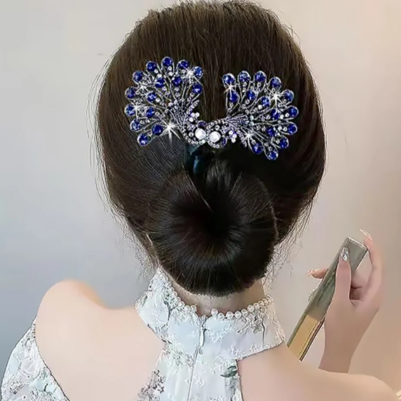 💞Acquista 1 e ricevi 1 gratis🦚Accessorio per capelli alla moda a forma di pavone retrò