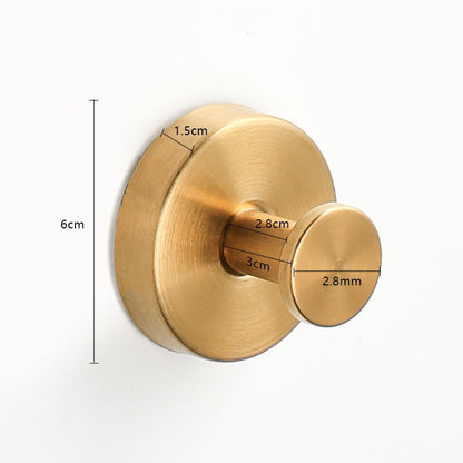 🔥Solange der Vorrat reicht 40 % Rabatt!🎉Edelstahl Wandhaken (304) – Selbstklebend, ohne Bohren | Für Bad, Küche & Tür