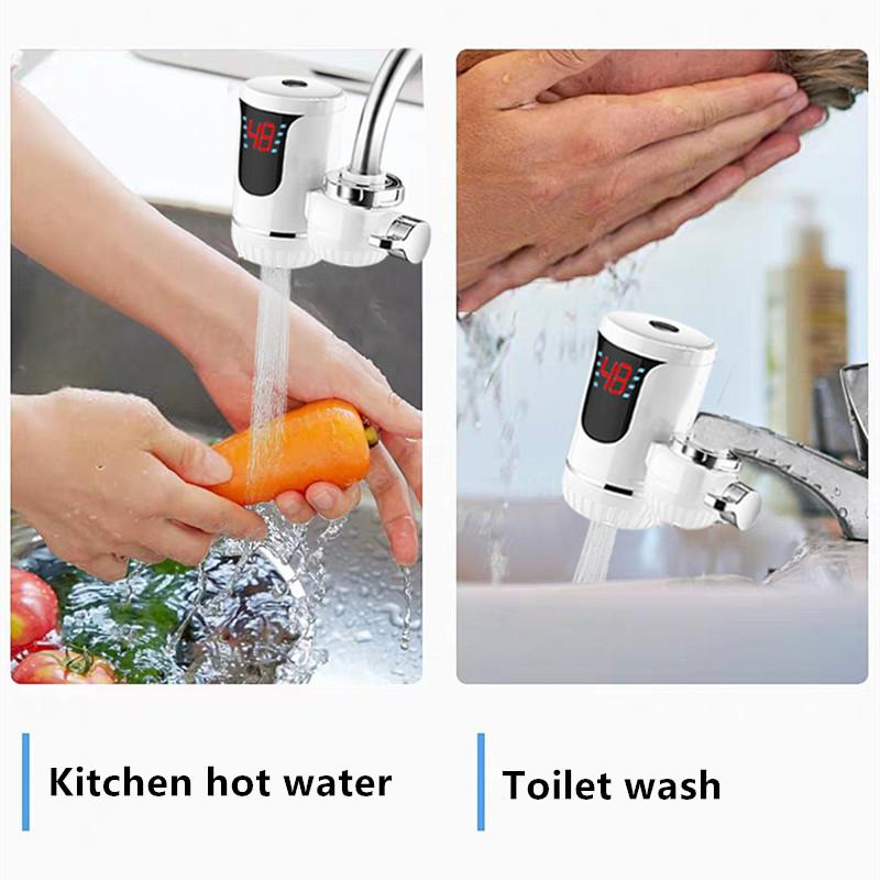 🔥Offerta di Capodanno 49% di sconto🔥 Rubinetto per acqua calda senza installazione【Spedizione gratuita】