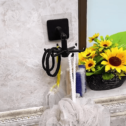 360 degrees rotating wall hooks