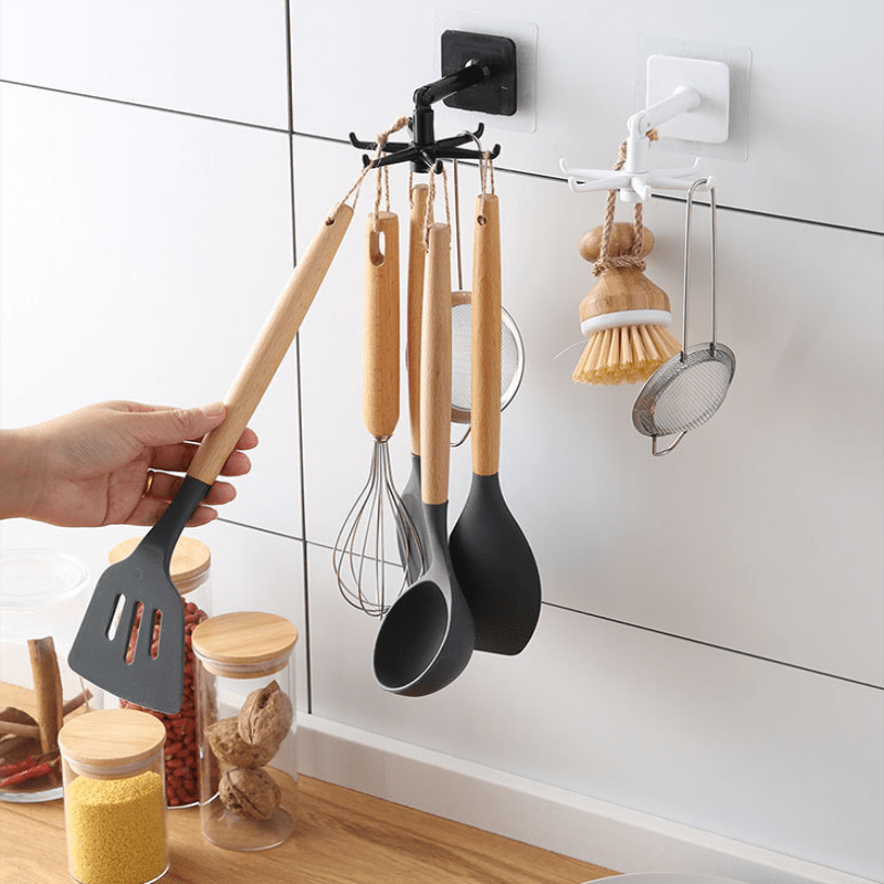 360 degrees rotating wall hooks
