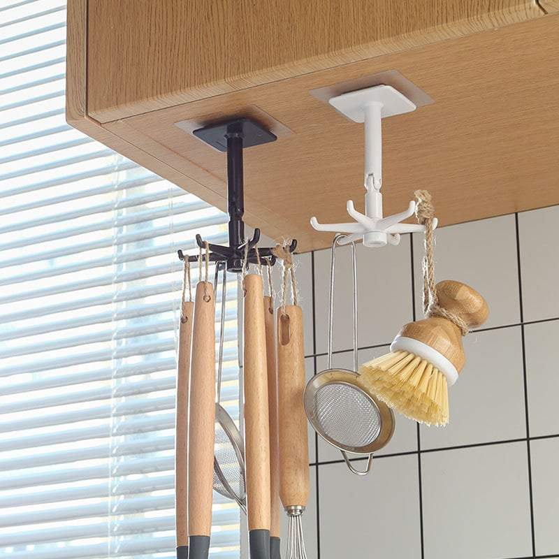 360 degrees rotating wall hooks