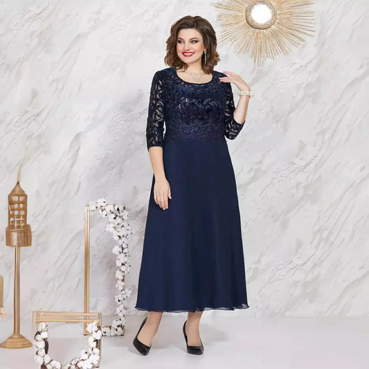 👗Spring New Limited Time 50% Off✨Elegance lace dress in plus size