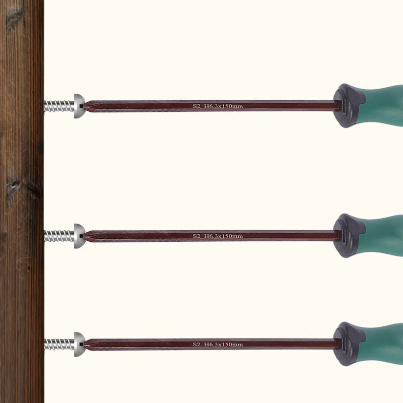 Set di cacciavite magnetico da 9 parti con valigia