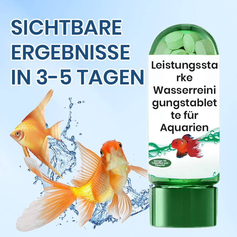 ⏳Begrenzte Zeit 50% Rabatt💥🚀Kaufen 3 und erhalten 5 gratis♻️💧Leistungsstarke Wasserreinigungstablette für Aquarien