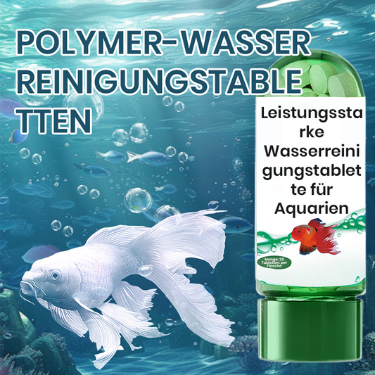 Powerful water cleaning tablet for aquariums